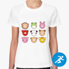 Женская спортивная футболка