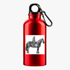 Металлическая бутылка 400 мл UV-DTF