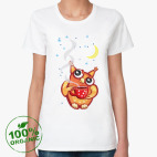 Женская футболка органик