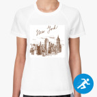 Женская спортивная футболка