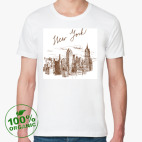 Мужская футболка органик