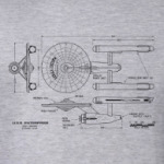 Схема USS Enterprise Star Trek