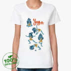 Женская футболка органик