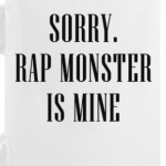 Sorry. Rap Monster is mine