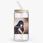 Банка с бамбуковой крышкой