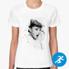 Женская спортивная футболка
