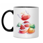 Кружка двухцветная