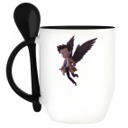 Кружка с ложкой