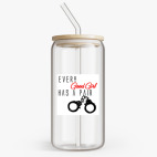 Банка с бамбуковой крышкой