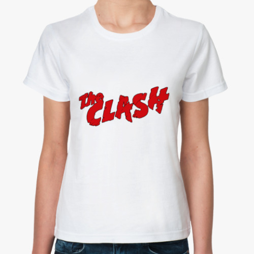 Классическая футболка с принтом The Clash
