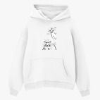 Толстовка худи оверсайз