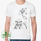 Мужская футболка органик