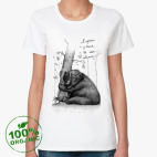 Женская футболка органик