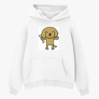 Толстовка худи оверсайз