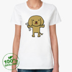 Женская футболка органик