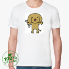 Мужская футболка органик