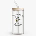 Банка с бамбуковой крышкой