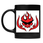 Кружка цветная UV-DTF