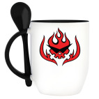 Кружка с ложкой