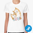 Женская спортивная футболка