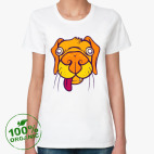 Женская футболка органик