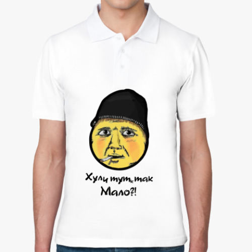 Рубашка поло с принтом Опасный поцык