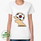 Женская футболка органик