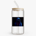 Банка с бамбуковой крышкой