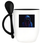 Кружка с ложкой