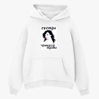 Толстовка худи оверсайз