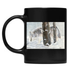 Кружка цветная UV-DTF