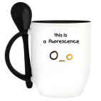 Кружка с ложкой