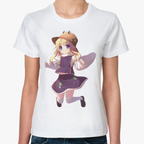 Классическая футболка с принтом  Сувако