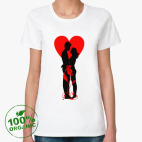 Женская футболка органик