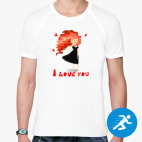 Мужская спортивная футболка