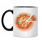 Кружка двухцветная