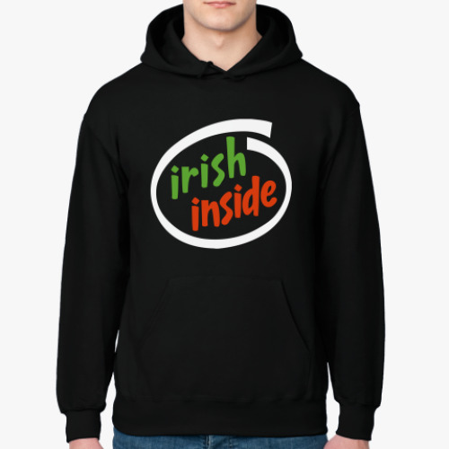 Толстовка худи с принтом Irish inside