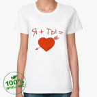 Женская футболка органик