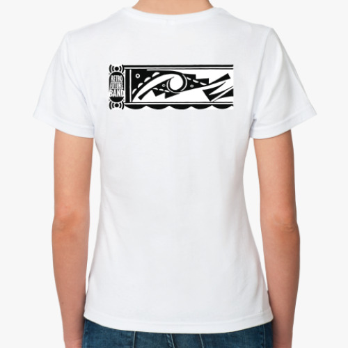 Классическая футболка с принтом Этно