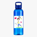 Прозрачная спортивная бутылка