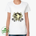 Женская футболка органик