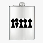 Фляжка стальная