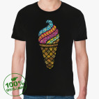 Мужская футболка органик