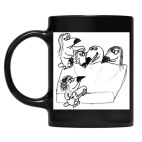 Кружка цветная UV-DTF