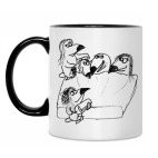 Кружка двухцветная