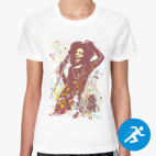 Женская спортивная футболка