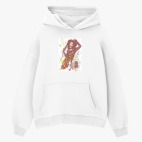 Толстовка худи оверсайз