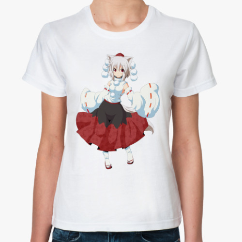 Классическая футболка с принтом  Момидзи