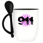 Кружка с ложкой