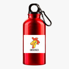 Металлическая бутылка 400 мл UV-DTF